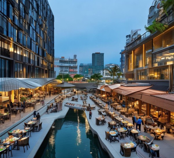在悦港，餐饮与酒店完美融合，探索与创新